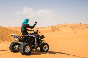 Activité Quad Sahara Sud Tunisie