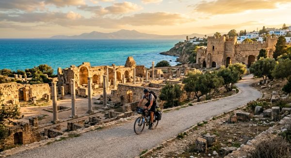 Les ruines de Carthage en Tunisie : itinéraire complet à vélo