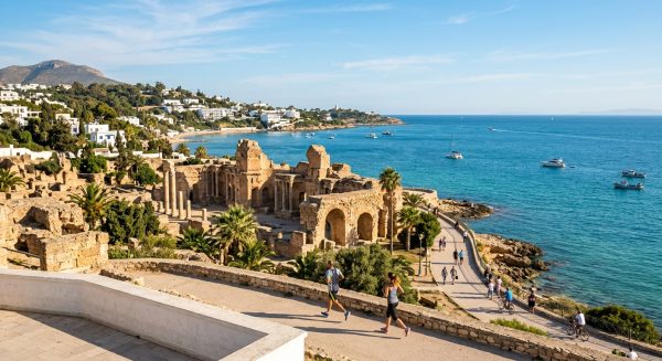 Une journée parfaite à Carthage : sport, culture et Méditerranée