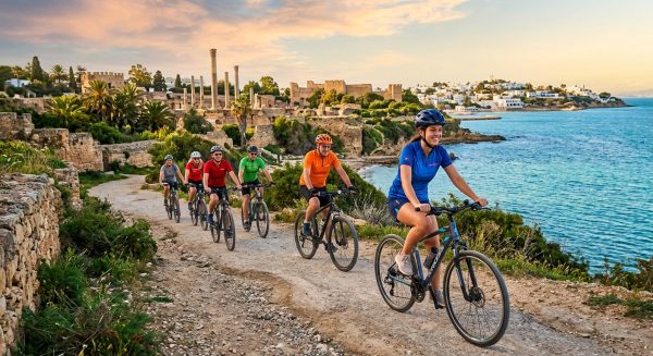 Activité plein air à Tunis : Le Bike Tour de Carthage