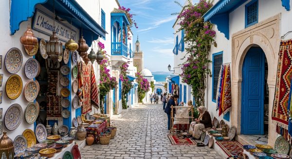 L’art et l’artisanat de Sidi Bou Saïd : que rapporter chez soi ?