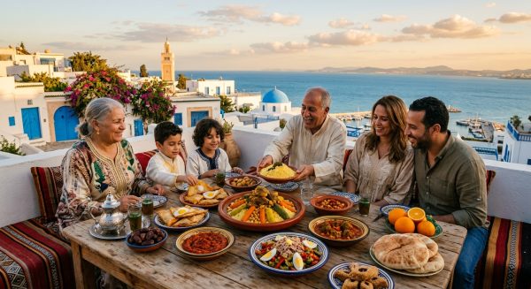 Le repas tunisien traditionnel : bien plus qu’un couscous