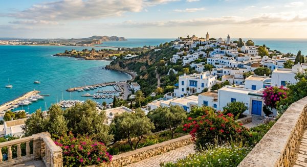 Les panoramas à couper le souffle entre Carthage et Sidi Bou Saïd