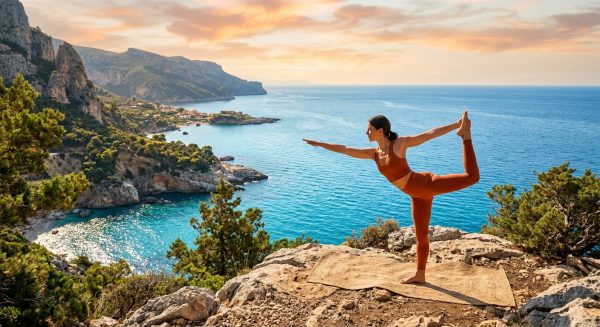 Bien-être estival : yoga face à la mer