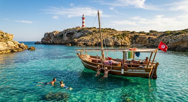 Que faire à Bizerte ? Une journée en mer aux îles Cani